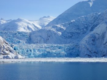 A winter visit to South Sawyer Glacier in Tracy arm provides an incredible contrast from that encountered with during a summer visit. Alaska Sea Adventures is one of very few if not the only option to visit here in winter.