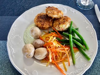 Alaska Crab Cakes from Chef Therese